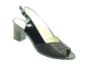 FK  9859 / Sandałki  na słupku / skóra naturalna / różne wysokości obcasów / różne kolory skóry  / rozmiar 42-46