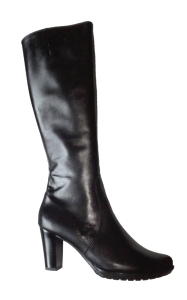 **** MODEL TĘGA ŁYDKA / FK 9540 / kozaki skóra naturalna / obcas 6-8 cm / rozmiar 36-45 