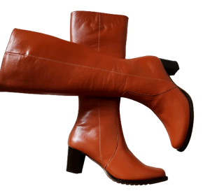 *** MODEL TĘGA ŁYDKA / FK 9540PP / kozaki skóra naturalna różne kolory / obcas 5.5 -8 cm / rozmiar 36 -45 