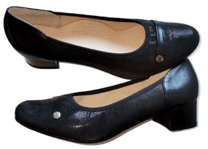 Czółenko z elastyczną lamówką /FK  9918  / różne rodzaje skóry /różne tęgości butów/ różne wysokości obcasów / rozmiar 42-45 