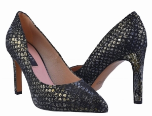 LIZ 4694 -1 /  różne kolory skóry / różne tęgości butów / obcas 9,5 cm  /  rozmiar 42-45 