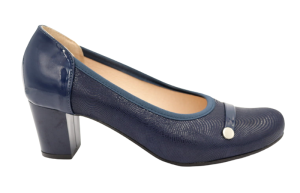 Czółenko z elastyczną lamówką /FK  9918  / różne rodzaje skóry /różne tęgości butów/ różne wysokości obcasów / rozmiar 42-45 