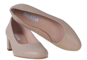 LIZ  5908-1   nosek okrągły  /  różne kolory skóry / różne tęgości butów /obcas słupek 4.5  cm /  rozmiar 42-45