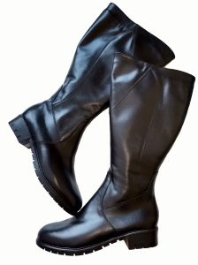 *** KOZAKI TĘGA ŁYDKA *** FK  9610 CSK   / LARA  /  rozmiar 36 -44 /na innych  podeszwach   36- 46