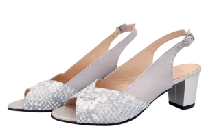 FK  9859  czółenka odkryte /skóra naturalna / różne wysokości obcasów / różne kolory skóry  / rozmiar 42-46