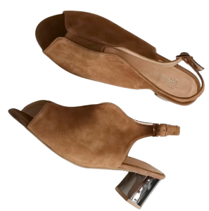 FK  9860 / Sandałki na słupku  skóra naturalna  / różne kolory skóry  / rozmiar 42-46