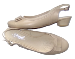 FK  9462 / Czółenko bez pięty  /skóra naturalna różne kolory / różne tęgości butów/ różne wysokości obcasów / rozmiar 42-45