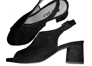 FK  9860 / Sandały na słupku / skóra naturalna  / różne kolory skóry  / rozmiar 42-46