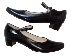 Czółenka  z paskiem /FK  9776   skóra naturalna  różne kolory / różne wysokości obcasów / rozmiar 42-45