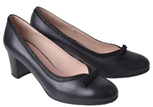 TĘGIE -szerokie KOPYTO  Komfort / LIZ  2904  K  / nosek  okrągły  / obcas ok. 5,5  cm /  różne kolory skóry / różne tęgości butów / rozmiar 42-45 