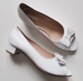 czółenka palce  odkryte , duże  buty  damskie, duża  tegość, skóra naturalna
