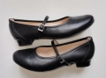 baleriny z paskiem Mary Jane czarne  rozmiar 42.jpg