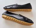 czarne mokasyny duże buty damskie, ekoskóra