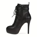 botki high heels, rozmiar 44/45 , duże buty damskie