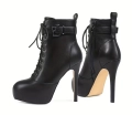 botki high heels, rozmiar 44/45 , duże buty damskie