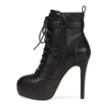 botki high heels, rozmiar 44/45 , duże buty damskie