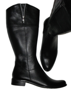 Kozaki na  zamówienie, tęga łydka , duży obwód w kostkach., na haluksy