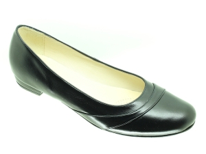 Balerina z ozdobą  /FK  9761   skóra naturalna  różne kolory / różne tęgości butów / różne wysokości obcasów / rozmiar 42-46